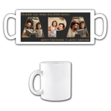  Köszi apa, hogy felnézhetünk rád (Saját fényképekkel) - Bögre bögrék, csészék