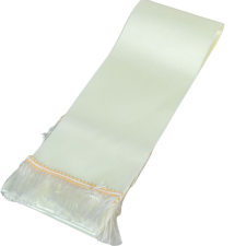  Koszorú szalag 10x220cm ekrü-fehér 2db/csom (db ár) dekorációs kellék
