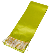  Koszorú szalag 10x220cm kekizöld-arany 2db/csom (db ár) dekorációs kellék