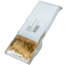 Koszorú szalag arany sima 5x120 10db/csom (db ár) dekorációs kellék