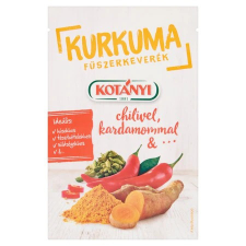  Kotányi Kurkuma Chili Kardamom fűszerkeverék 20 g alapvető élelmiszer