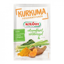 Kotányi kurkuma citromfű-zöldbors fűszerkeverék 25 g alapvető élelmiszer