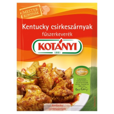 Kotányi Mesterkonyhák Kentucky csirkeszárnyak fűszerkeverék 45 g alapvető élelmiszer