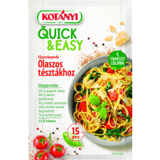  Kotányi quick&amp;easy fűszerkeverék olaszos tésztákhoz 20 g alapvető élelmiszer