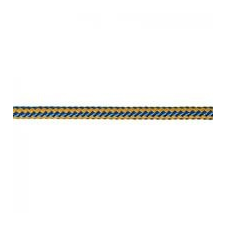 Kötél fonott d=8 PP kék-sárga nd barkácsolás, csiszolás, rögzítés