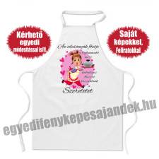  Kötény - Az édesanyák főztje - egyedi felirattal is lakástextília