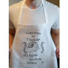  Kötény nagyszülőnek - Nagypapa és unokája lakástextília