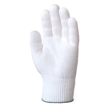 KÖTÖTT, VÉKONY FEHÉR POLIAMID KESZTYŰ, 3 SZÁLAS, RUGALMAS (7) védőkesztyű