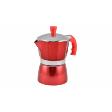  Kotyogós kávéfőző, piros, 3 személyes - Ingyenes szállítással kávéfőző