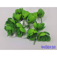 Kövirózsa bimbós gumis pozsgás 9 cm - Zöld dekorációs kellék