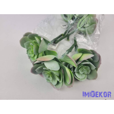  Kövirózsa nyílt gumis pozsgás 14 cm - Hamvas dekorációs kellék