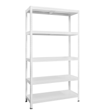 KOVONA SYSTEM Kovona Drumy polc 180 × 100 × 40 cm, fehér bútor
