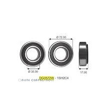 KOYO DG 3572 W-1 SH2 C4 KOYO Csapágy barkácsolás, csiszolás, rögzítés