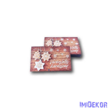 Közepes képkeret 5db/csomag 5x8cm - Varázslatos Karácsony dekorációs kellék