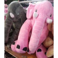  Közepes Plüss Elefánt 2 Színben plüssfigura