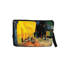  Kozmetikai táska 25x3x17cm,Van Gogh:Kávéház éjjel smink kiegészítő