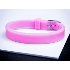  Közös életünk 3 egyedi medálos MoMents rózsaszín színű szilikon karkötő karkötő