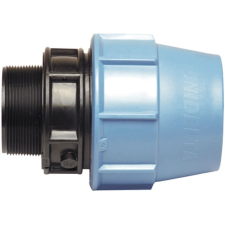 KPE átmenet KM 20mm x 3/4" - Külső menetes öntözéstechnikai alkatrész