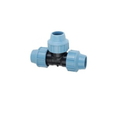  KPE idom 25x25x25."T" hűtés, fűtés szerelvény