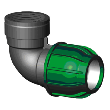  KPE KÖNYÖK 25x 1/2&quot; BM /AM/ hűtés, fűtés szerelvény