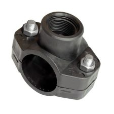 KPE nyereg BM 25mm x 3/4" - Belső menetes, megfúrós medence kiegészítő