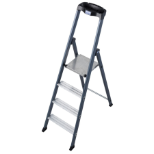 KRAUSE 124180 MONTO SePro S lépcsőfokos állólétra eloxált 4 fokos létra és állvány