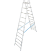 KRAUSE 124944 STABILO két oldalon járható létra, létrafokos 2x12 fokos