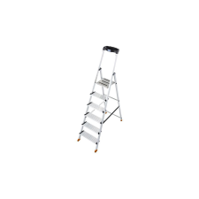 KRAUSE 127242 Monto Sepuro 6 fokos lépcsőfokos állólétra /5,8kg;2,10m/ létra és állvány