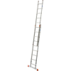 KRAUSE 129277 MONTO Fabilo létrafokos tolólétra, kéttagú 2x9 fokos