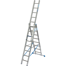 KRAUSE 131652 STABILO sokcélú létra + biztosítás 3x8 létra-/lépcsőfok - kép nélkül - létra és állvány