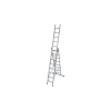 KRAUSE 133748 Stabilo 3X8 fokos sokcélú létra lépcsőfunkcióval /16kg;2,45m/