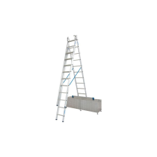 KRAUSE 133762 Stabilo 3X10 fokos sokcélú létra lépcsőfunkcióval /18,5kg;3m/ létra és állvány