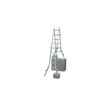 KRAUSE 133984 STABILO TELESZKÓPOS CSUKLÓSLÉTRA 4 SZÁRMEGHOSSZABBÍTÁSSAL 4X5 FOKOS /18,5kg;1,60m/ létra és állvány