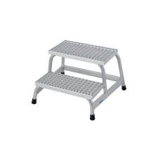 KRAUSE 805324 SZERELŐDOBOGÓ RÁCSOS FOKOKKAL 2 FOKOS /5,4kg;0,65m/ létra és állvány