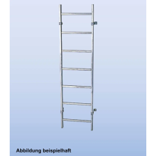 KRAUSE 816139 aknalétra nemesacél 14 fokos belső sz 300 mm, v4a létra és állvány