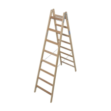 KRAUSE Fa lépcsőfokos állólétra 2x8 Fokos - STABILO- (170101) létra és állvány