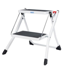 KRAUSE Fellépő, összecsukható, 2 lépcsőfokos, acél, KRAUSE  Picoly létra és állvány