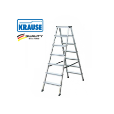 KRAUSE Létra ALU lépcsőfokos két oldalon járható álló 2x7 fokos - Krause DOPPLO létra és állvány