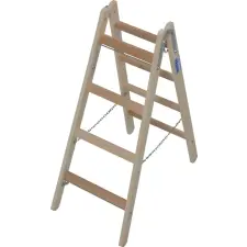 KRAUSE Létra FA létrafokos álló 2x 4 fokos - Krause STABILO (170064) létra és állvány