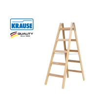 KRAUSE Létra FA létrafokos álló 2x 5 fokos - Krause STABILO létra és állvány