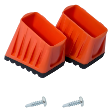 KRAUSE Létra kiegészítő lábdugópár 40x20 mm Első láb narancs - KRAUSE Monto létra és állvány
