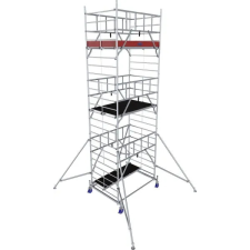 KRAUSE Protec gurulóállvány xxl 7,3 m magas 945143 létra és állvány