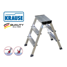 KRAUSE Rolly gurulós fellépő ALU, 2x3 fokos - MONTO- (130068) létra és állvány