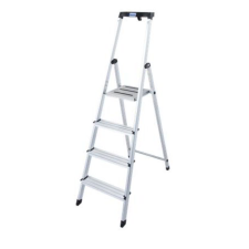 KRAUSE Safety 126320 4 lépcsőfokos alumínium állólétra (126320) létra és állvány