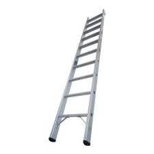 KRAUSE Satbilo 1x10 lépcsőfokos támasztólétra, 225 kg terhelhetőség (135407) létra és állvány