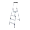 KRAUSE Solidy 126221 4 lépcsőfokos alumínium állólétra (126221)