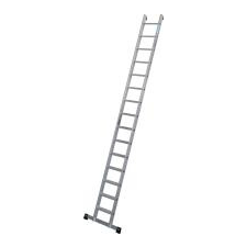 KRAUSE Stabilo 1x15 lépcsőfokos támasztólétra, 225 kg terhelhetőség (135452) létra és állvány