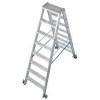 KRAUSE Stabilo lépcsőfokos két oldalon járható gurítható létra 2x8 (124869)