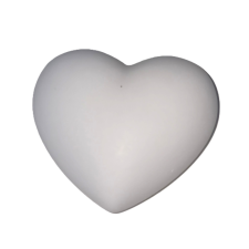  Kreatív beton szív forma 7,5cm dekorációs kellék