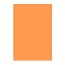  Kreatív dekorgumilap A/4 2 mm világos narancssárga dekorgumi